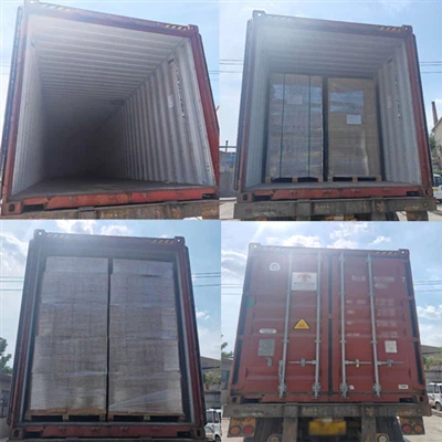 Tấm cách nhiệt sợi gốm đang được bán, Khách hàng tại Hàn Quốc đã đặt hàng 14 tấn